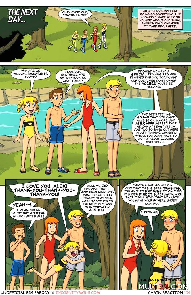 Power Pack - Chain Reaction Part 3 - Porn Comics page 10