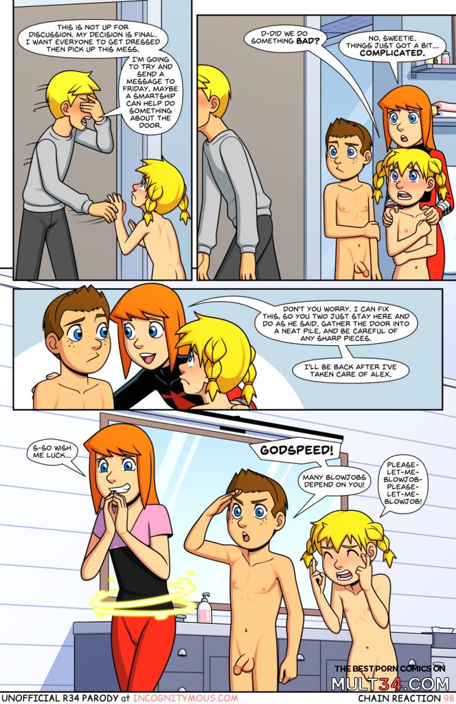 Power Pack - Chain Reaction Part 3 - Porn Comics page 4