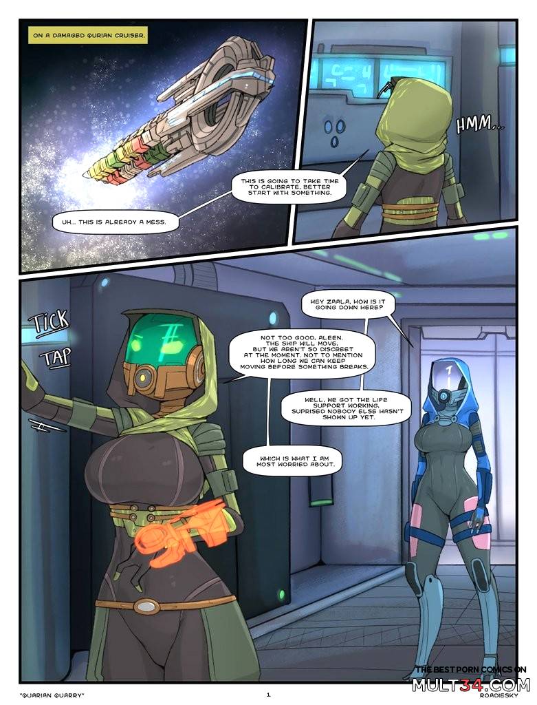 Quarian Quarry - Porn Comics page 2
