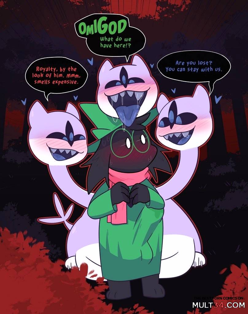 Ralsei x Clover - Porn Comics page 1