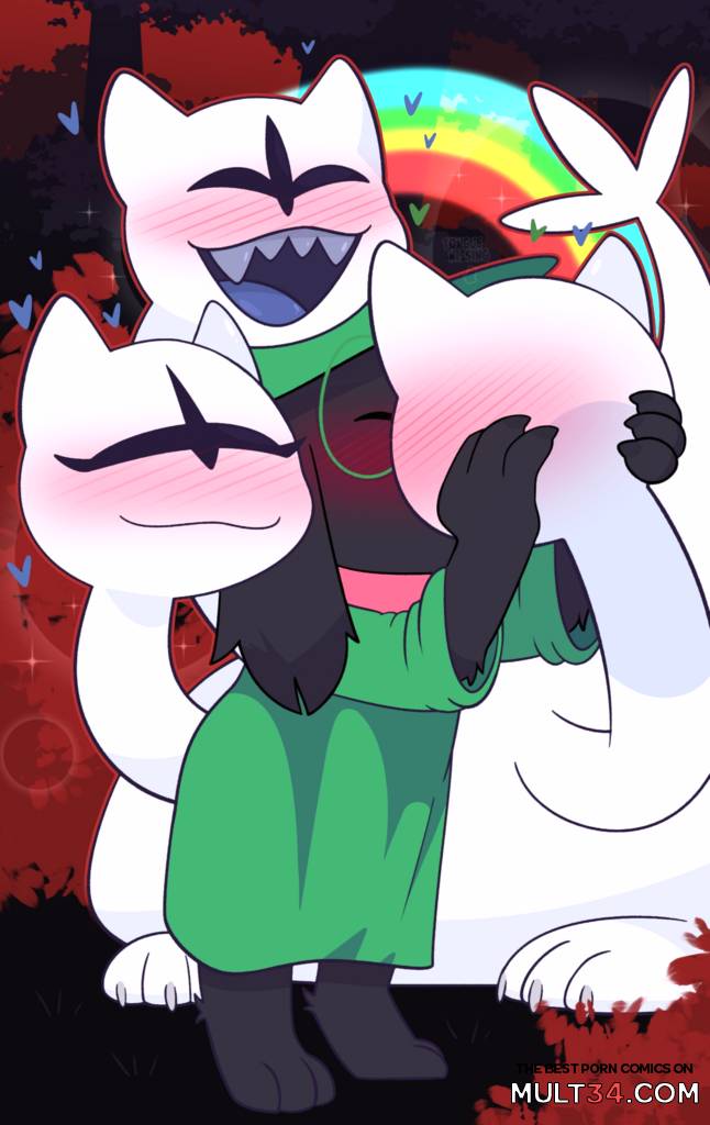 Ralsei x Clover - Porn Comics page 15