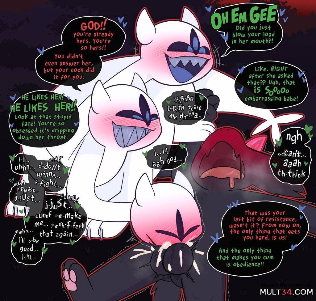 Ralsei x Clover - Porn Comics page 6