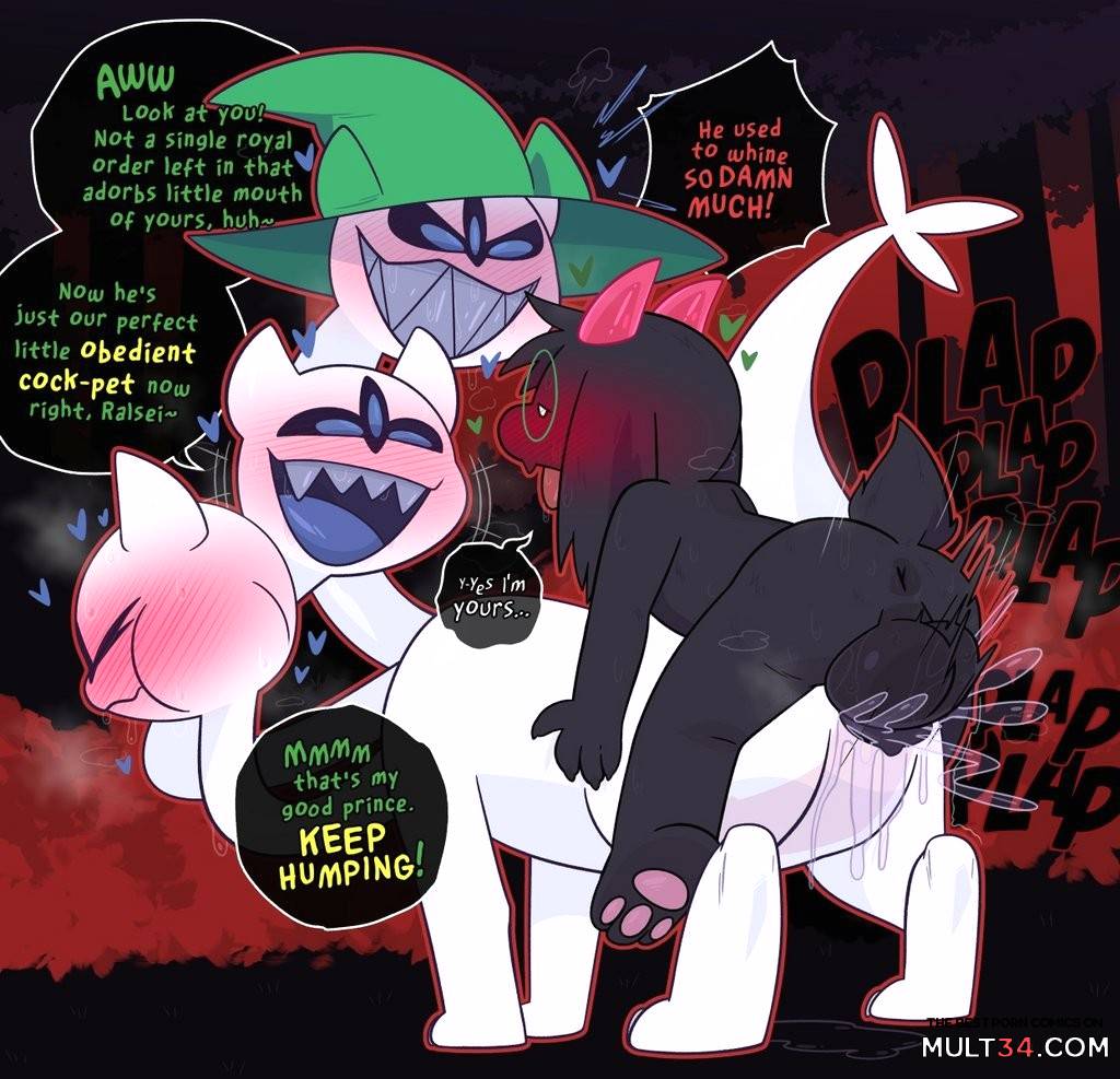 Ralsei x Clover - Porn Comics page 7