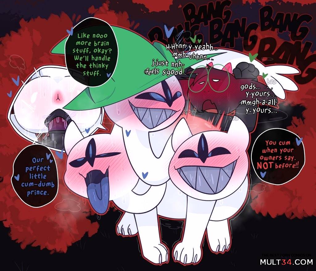 Ralsei x Clover - Porn Comics page 8