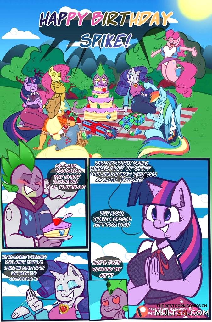 Rarity's Gift - Porn Comics page 2