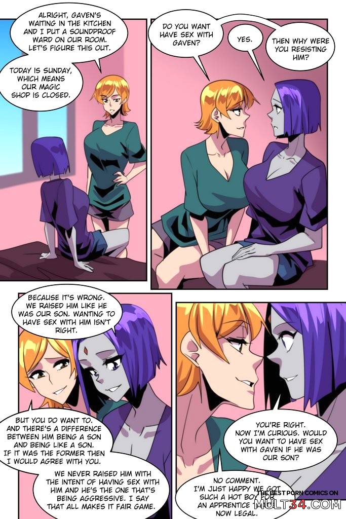 Raven and Gwen's Magical Adventures 7 - Porn Comics page 4