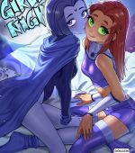 Raven x Starfire - Porn Comics page 1