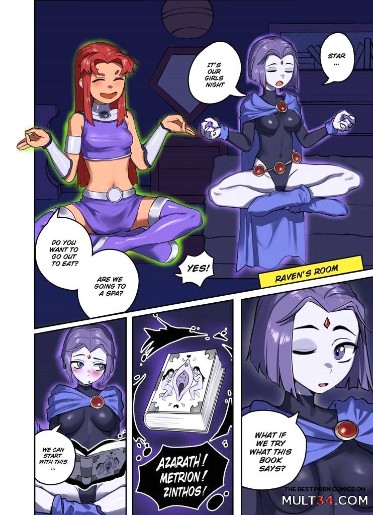 Raven x Starfire - Porn Comics page 3