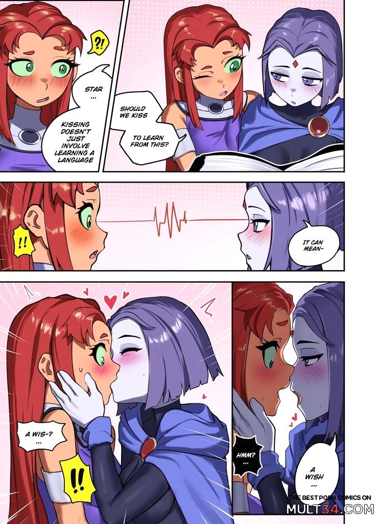 Raven x Starfire - Porn Comics page 4