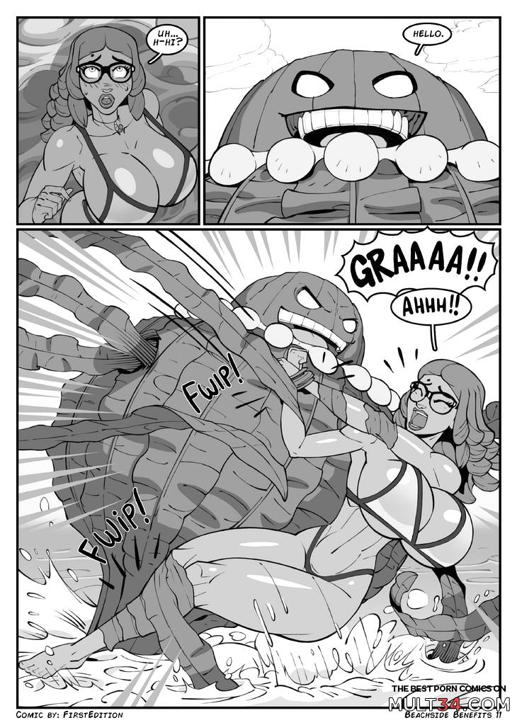Rena Rouge Beachside Benefits - Porn Comics page 10