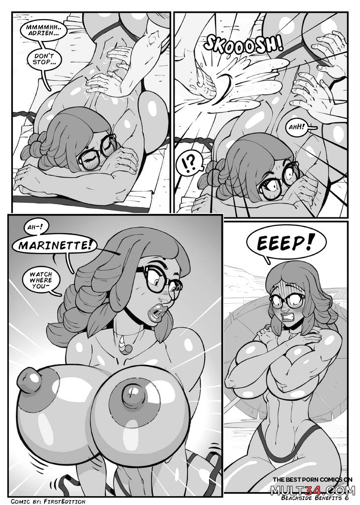 Rena Rouge Beachside Benefits - Porn Comics page 5