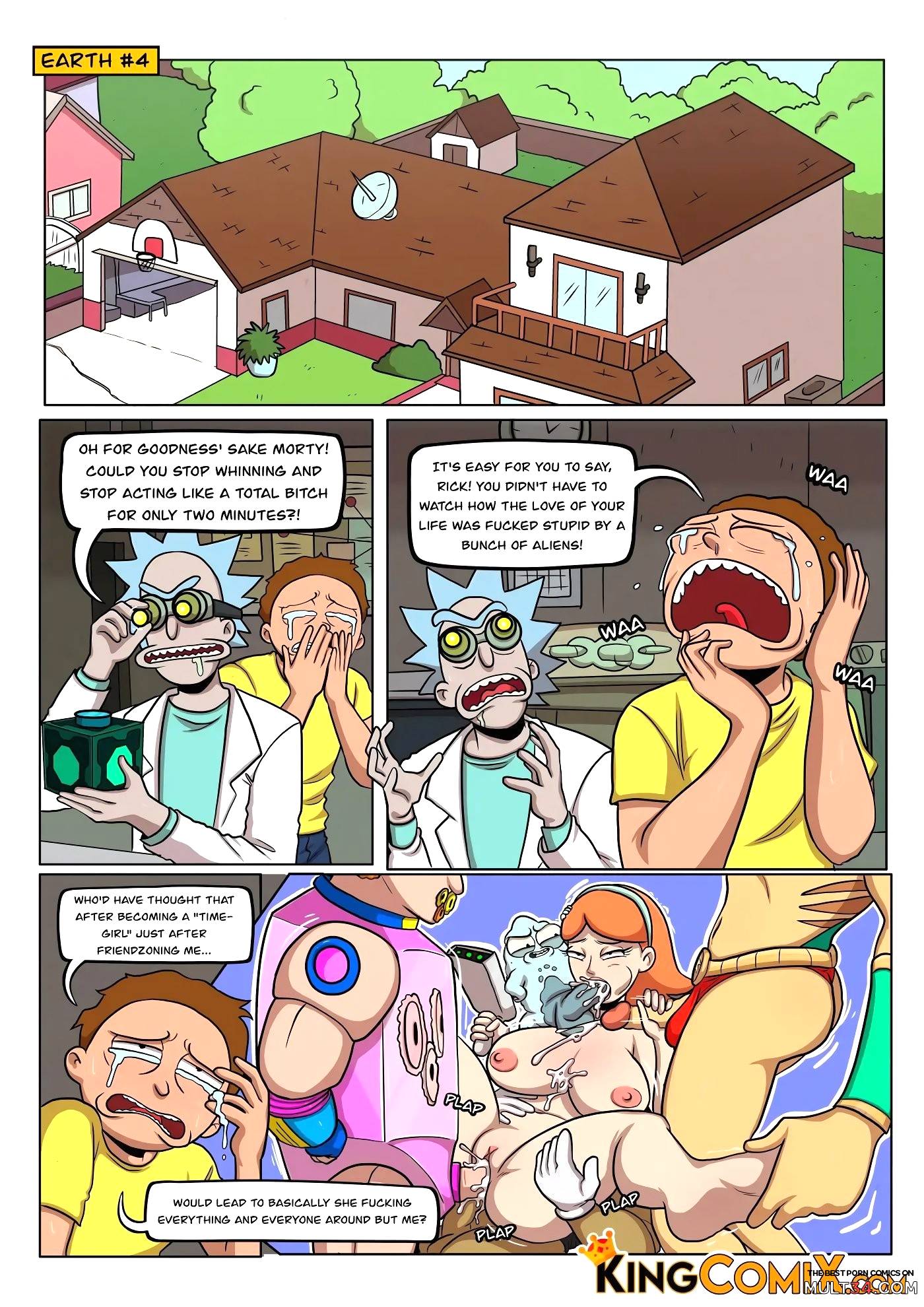 Rick and Morty: Another Morty Sex Comic page 2