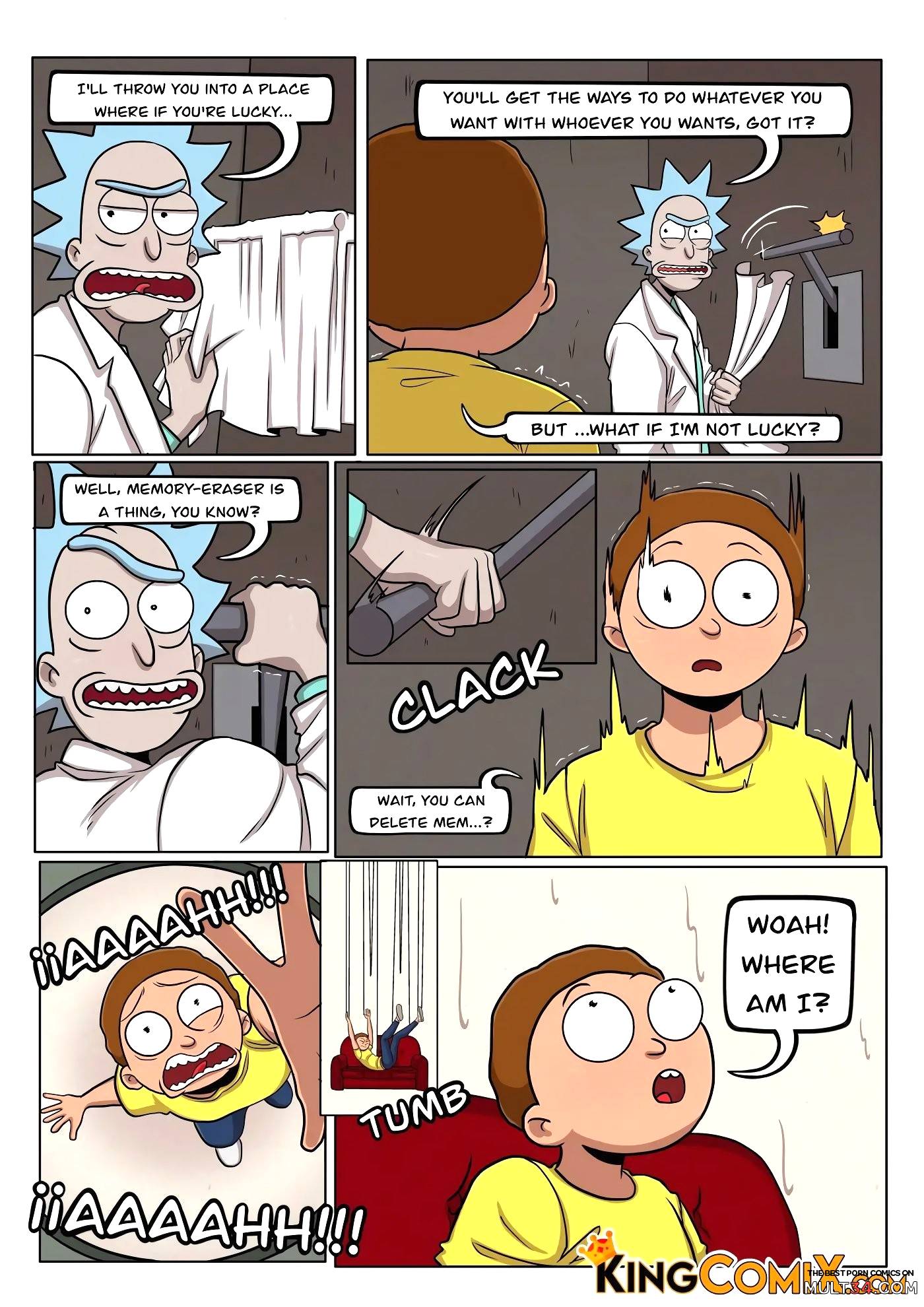 Rick and Morty: Another Morty Sex Comic page 4