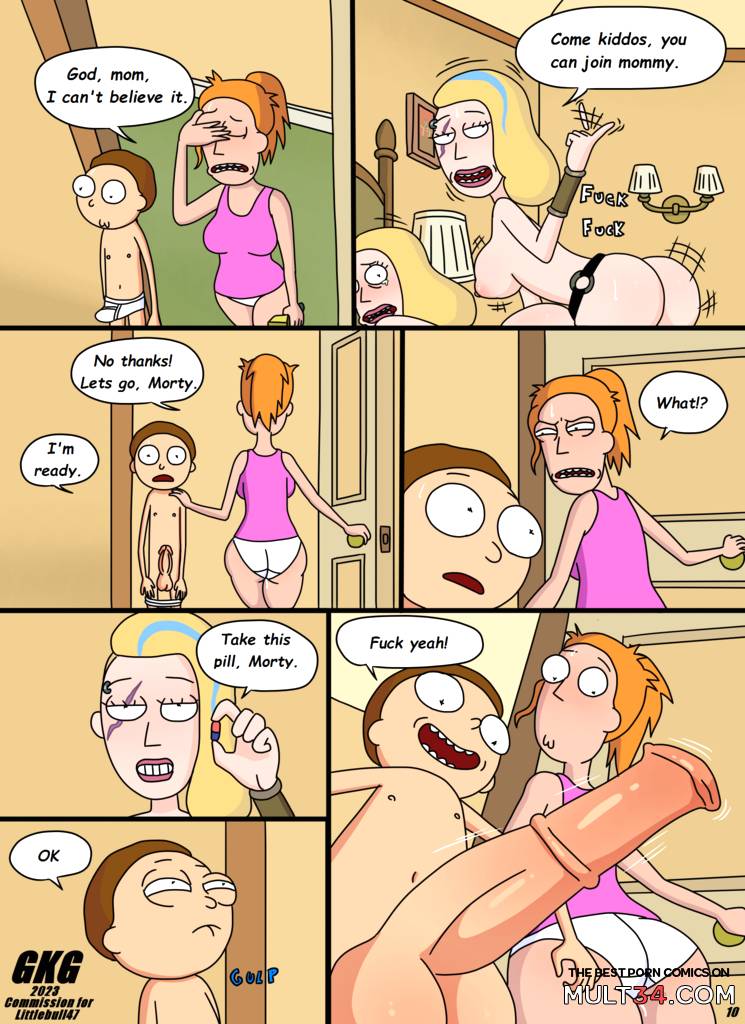 Rick and Morty: Close Encounters of the Butt Kind - Porn Comics page 11