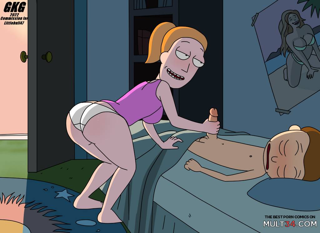 Rick and Morty: Close Encounters of the Butt Kind - Porn Comics page 2