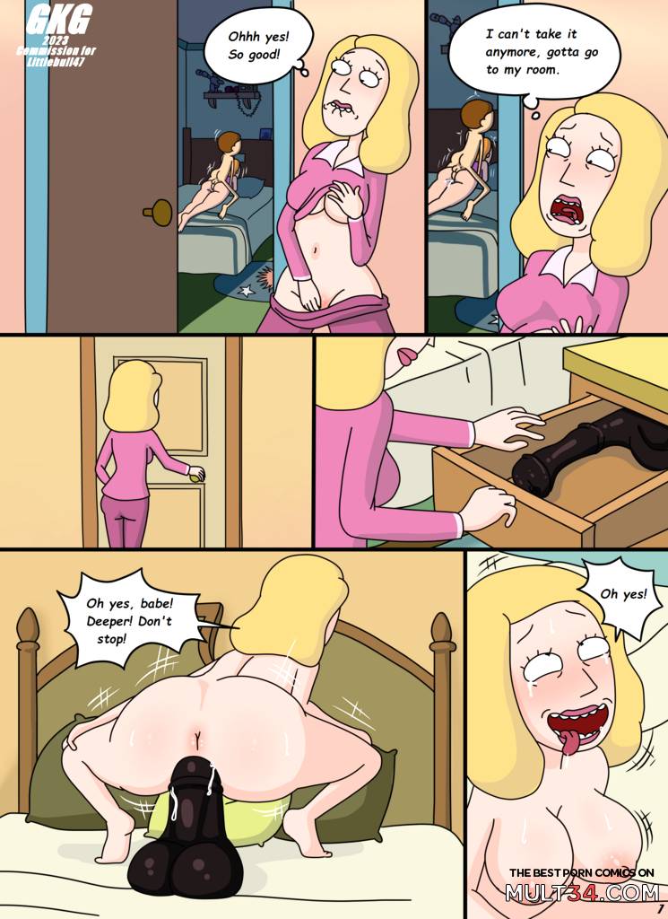Rick and Morty: Close Encounters of the Butt Kind - Porn Comics page 8