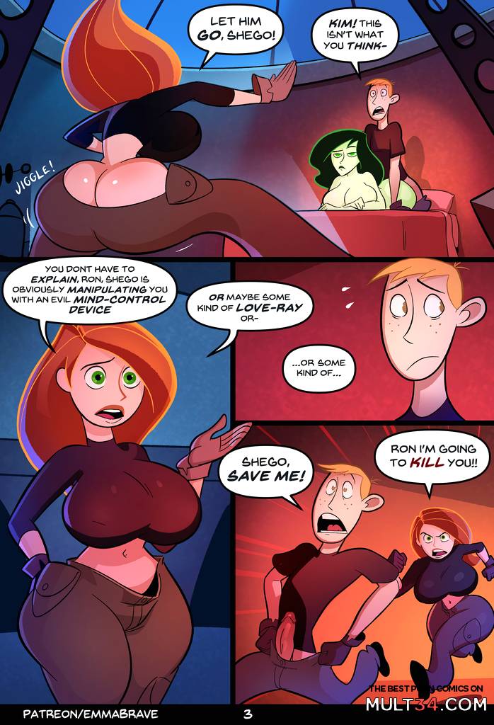 Ron and Shego - Porn Comics page 3