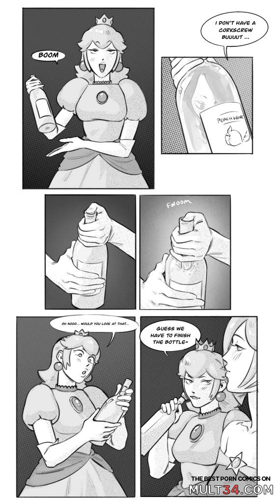 Rosalina x Peach - Porn Comics page 2