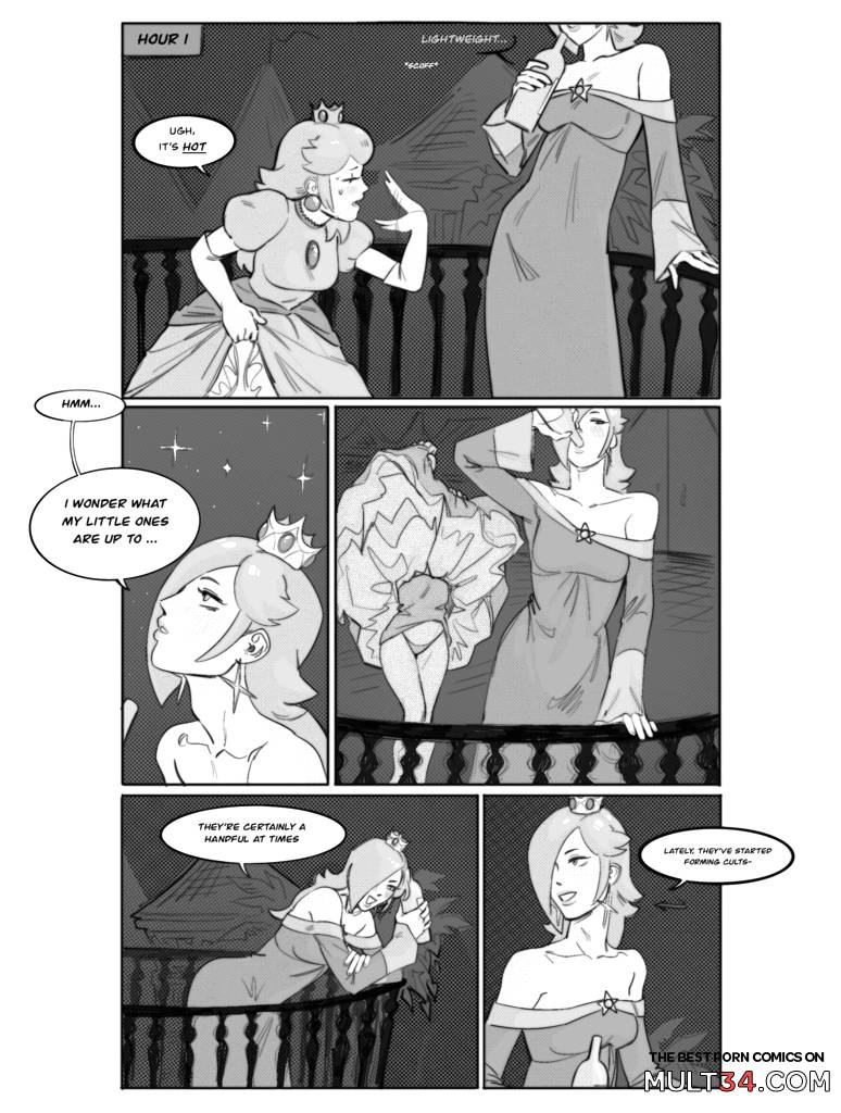 Rosalina x Peach - Porn Comics page 3
