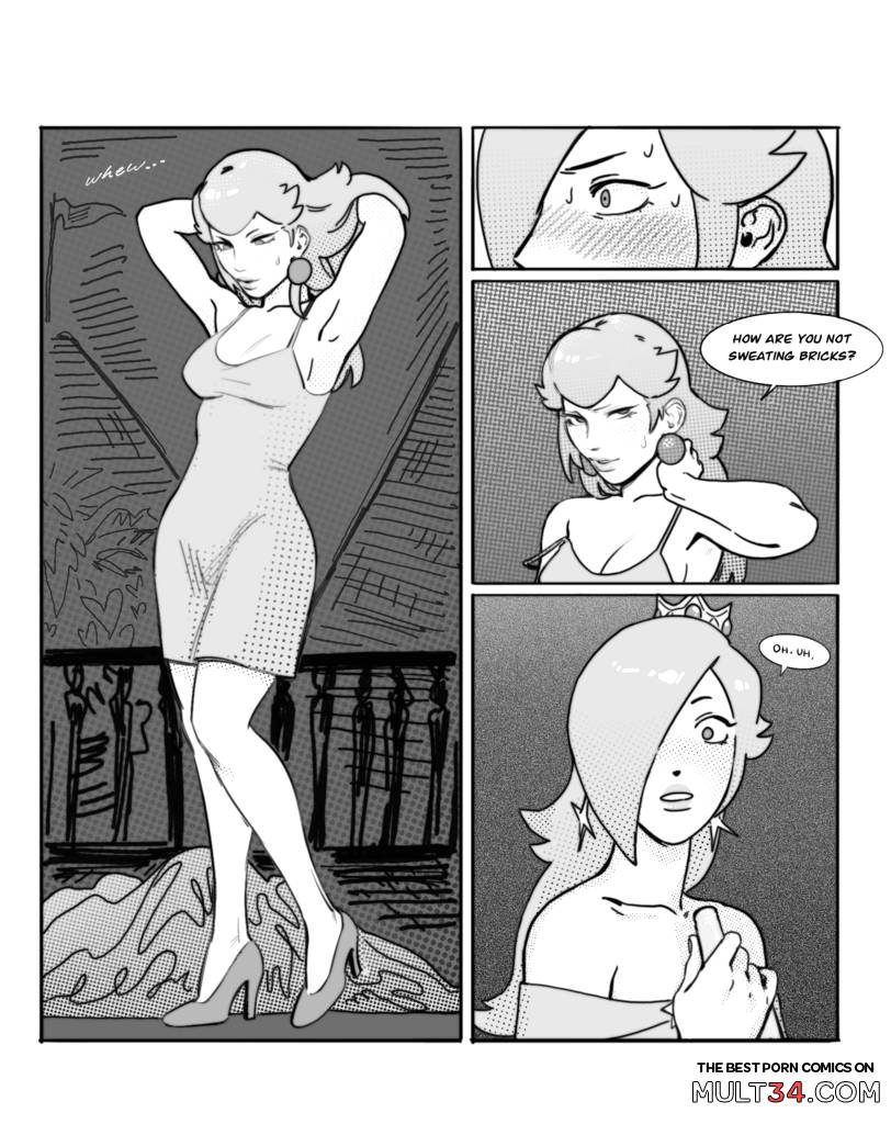 Rosalina x Peach - Porn Comics page 4