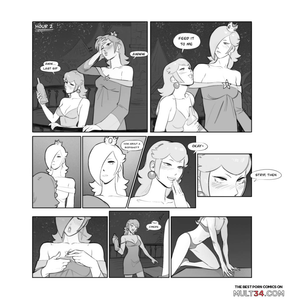 Rosalina x Peach - Porn Comics page 6