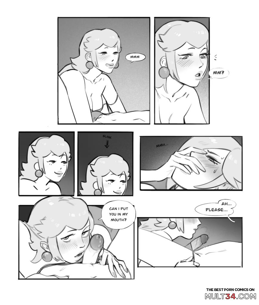 Rosalina x Peach - Porn Comics page 8
