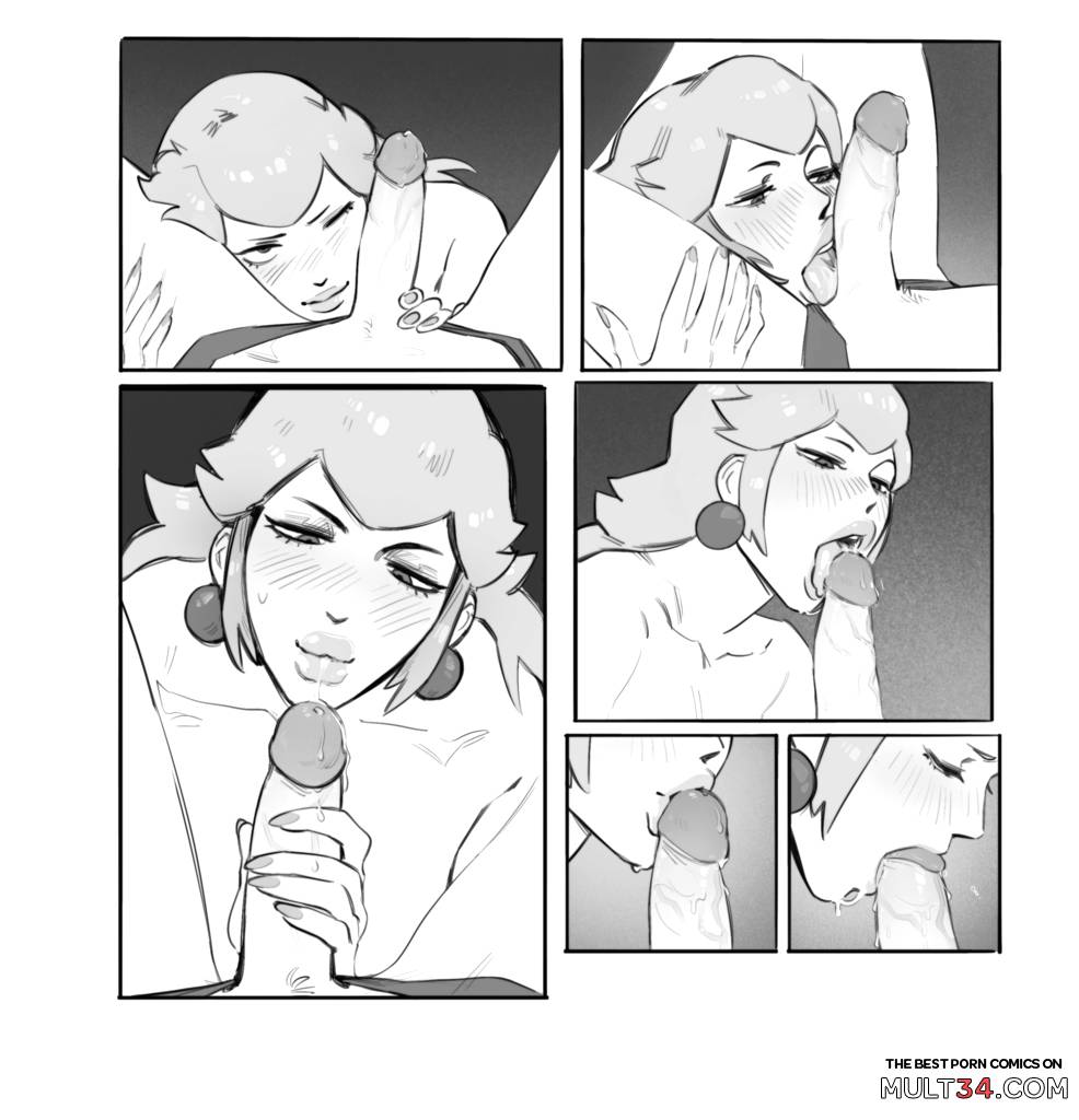 Rosalina x Peach - Porn Comics page 9