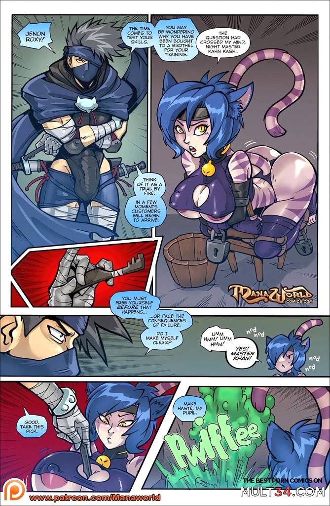 Roxy in Thief in Training - Porn Comics page 1