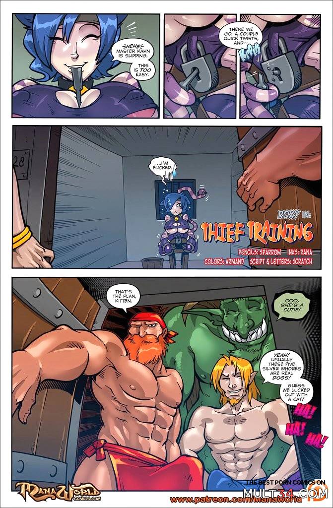 Roxy in Thief in Training - Porn Comics page 2