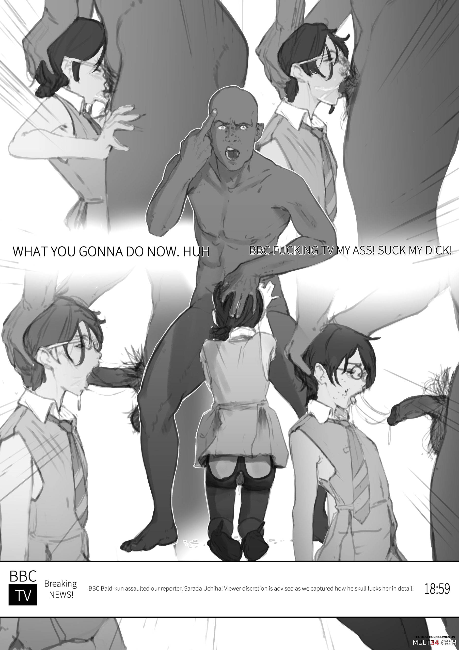 Sarada Uchiha's BBC Times Internship - Porn Comics page 6