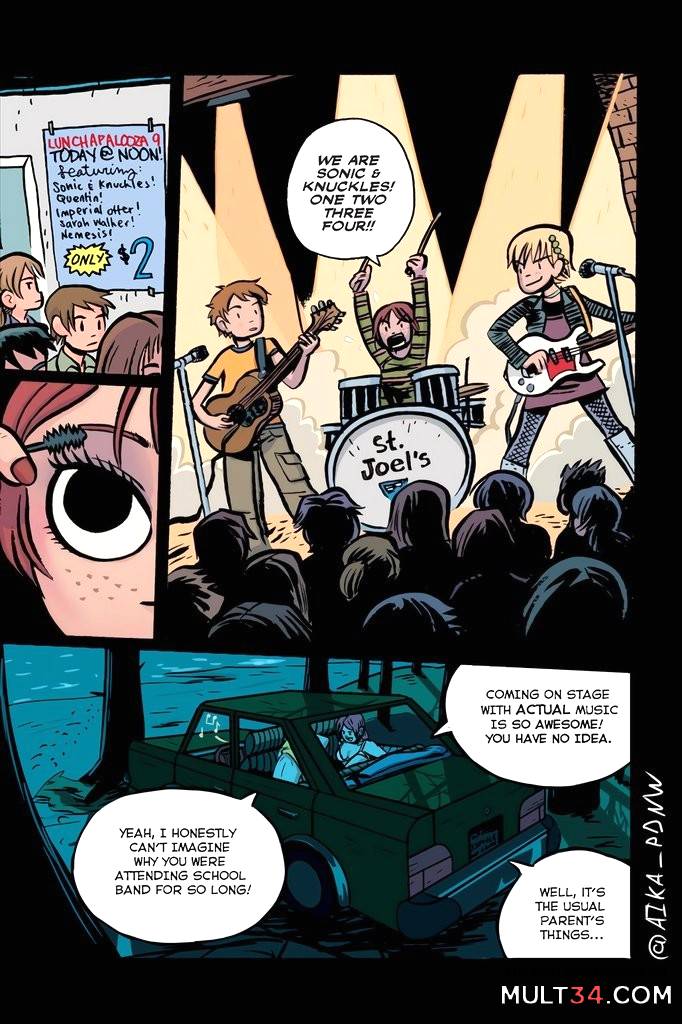Scott Pilgrim Inbetweens and What If - Porn Comics page 3