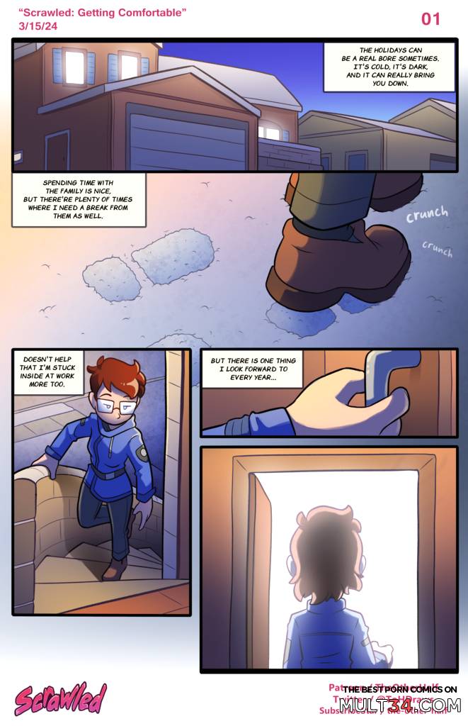 Scrawled 4: Getting Comfortable - Porn Comics page 1