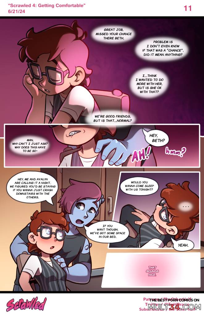 Scrawled 4: Getting Comfortable - Porn Comics page 11