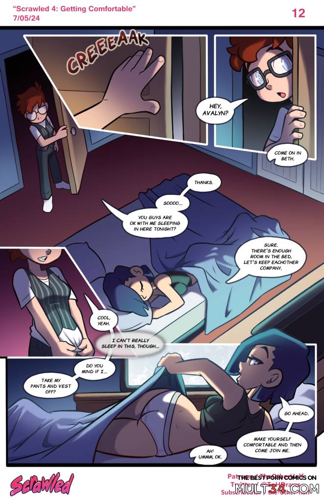 Scrawled 4: Getting Comfortable - Porn Comics page 12