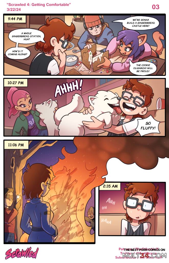 Scrawled 4: Getting Comfortable - Porn Comics page 3