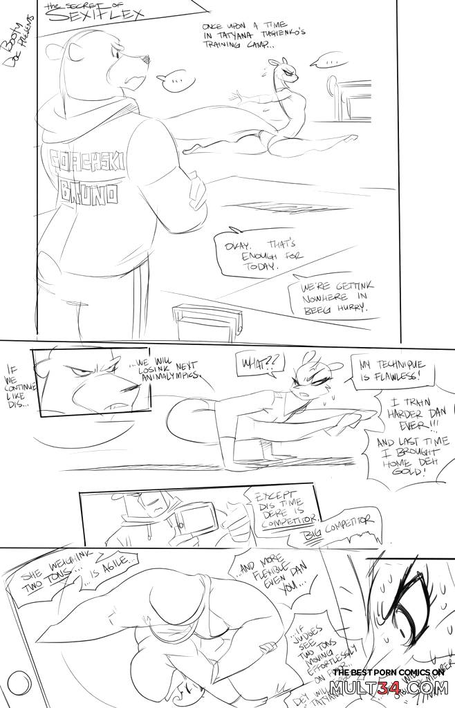 SexiFlex Training - Porn Comics page 1