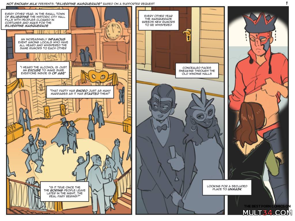 Silverpine Masquerade - Porn Comics page 1
