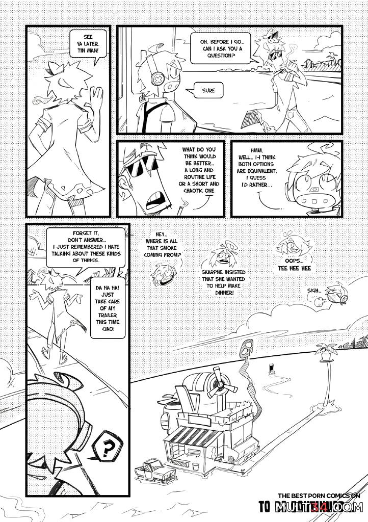Skarpworld 11: La Petite Mort - Porn Comics page 31