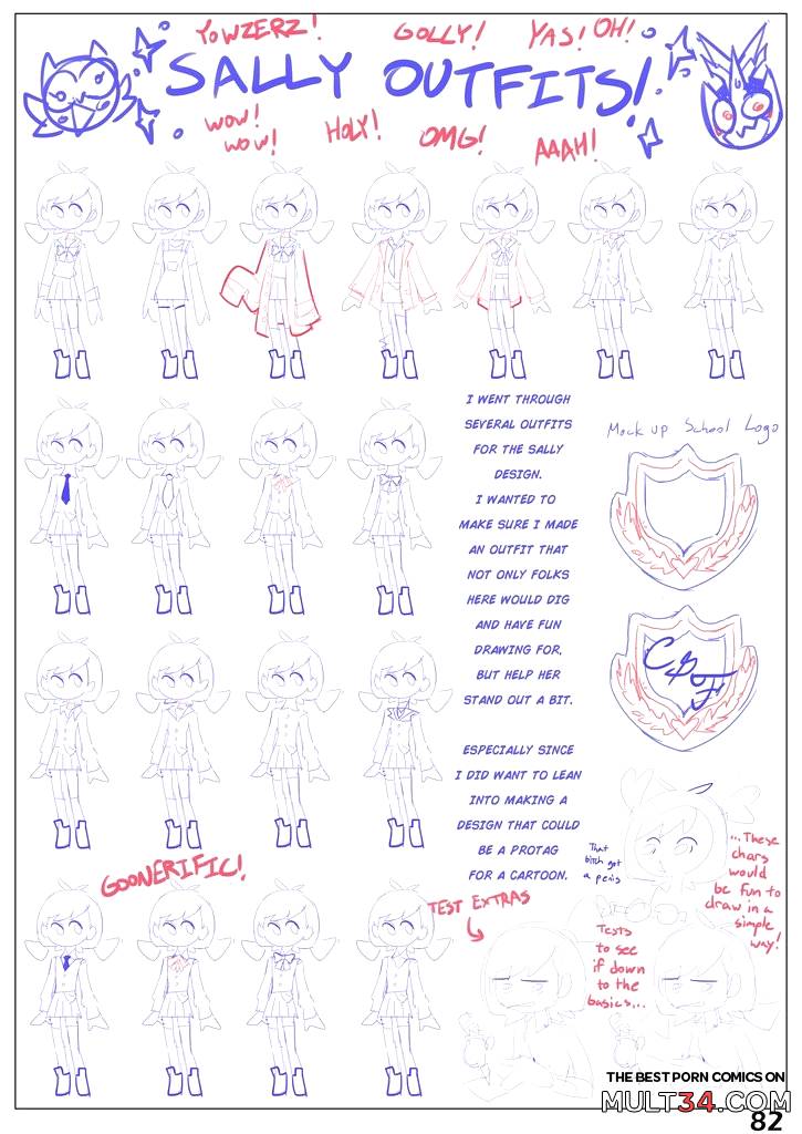 Sketchy Book: The First Draft - Porn Comics page 83