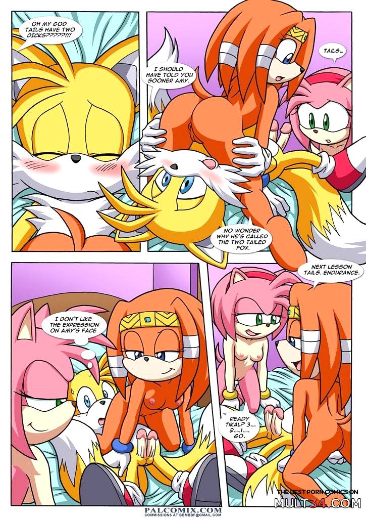 Sonic XXX Project 3 Part 2 - Porn Comics page 10