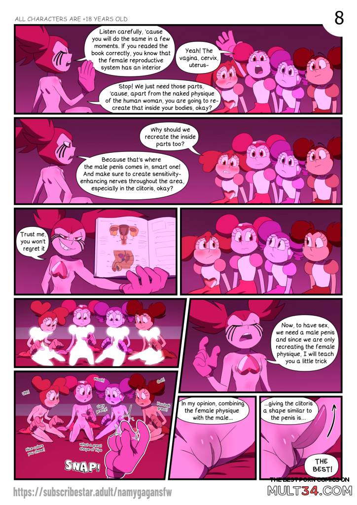 Spinel's GangBang - Porn Comics page 8