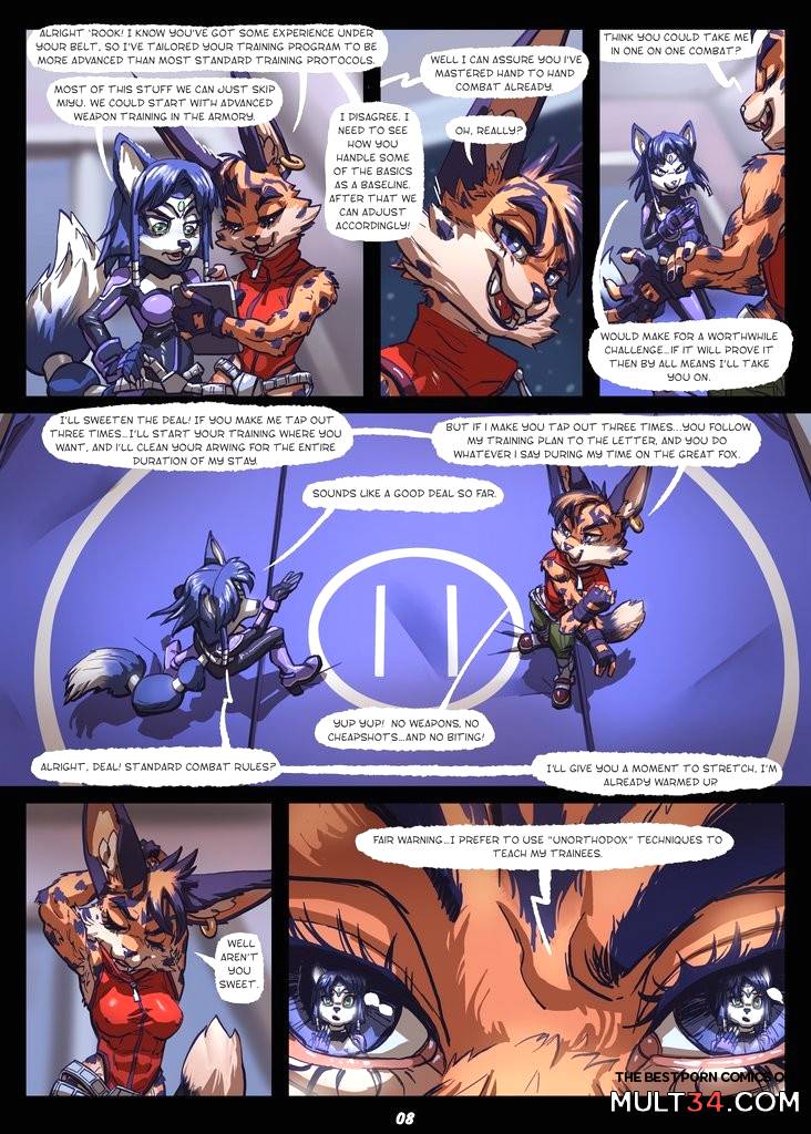 Starfox: Alternative Training Methods - Porn Comics page 10