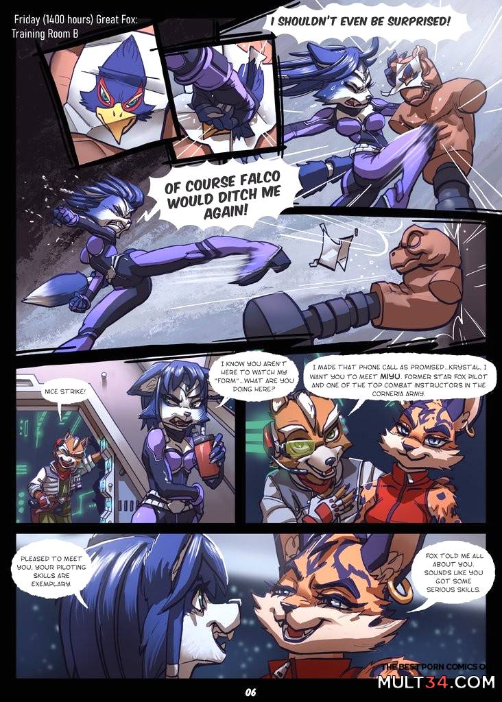 Starfox: Alternative Training Methods - Porn Comics page 8