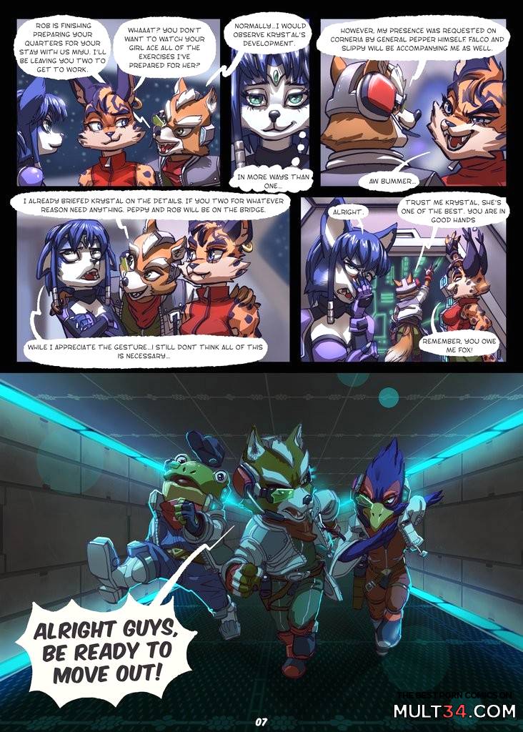 Starfox: Alternative Training Methods - Porn Comics page 9