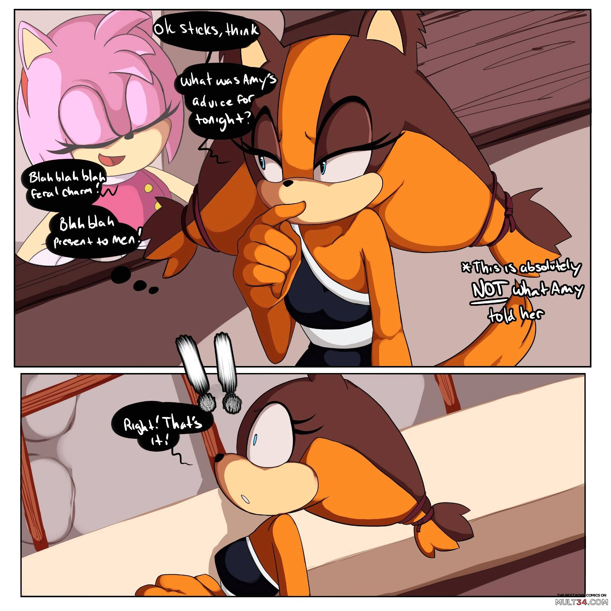 Stick's Party page 1