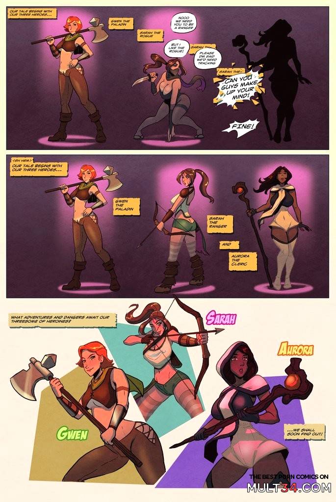 Sweet Life: Dungeons and Dragons - Porn Comics page 1