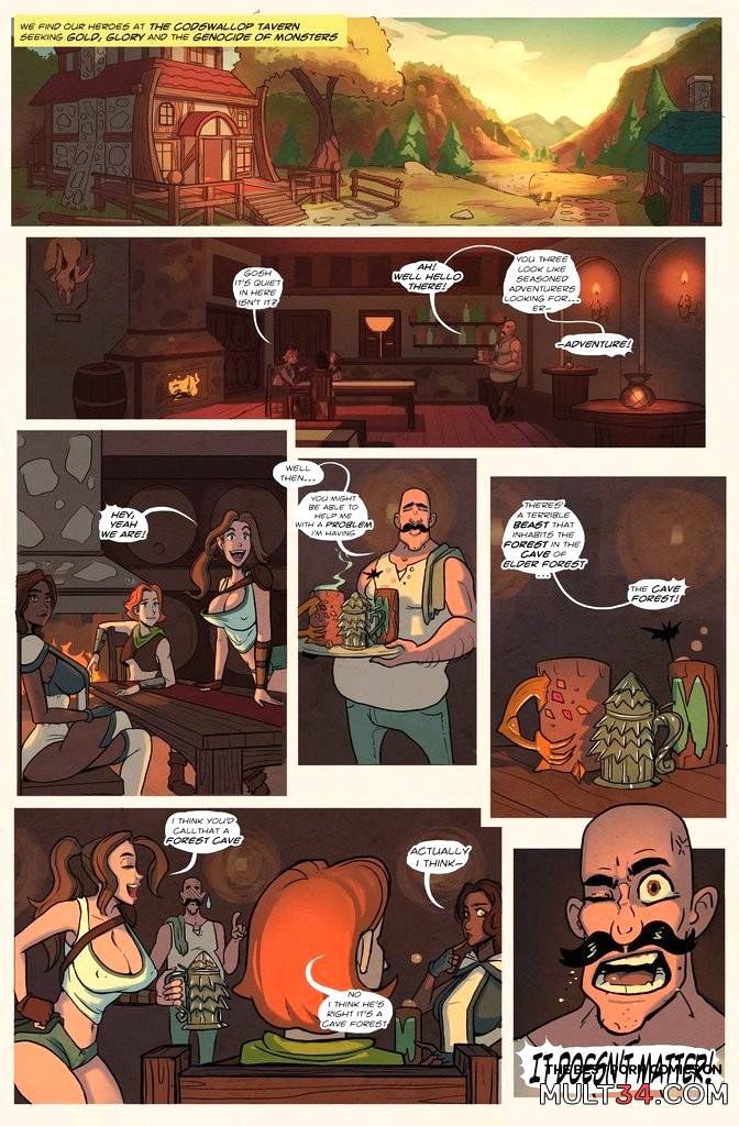 Sweet Life: Dungeons and Dragons - Porn Comics page 2