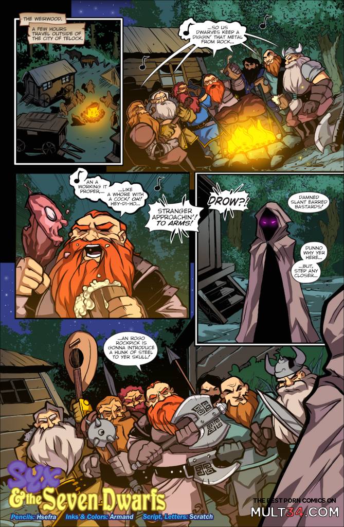 Syx and the Seven Dwarfs - Porn Comics page 2