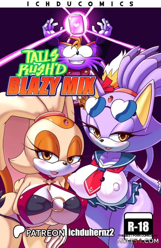 Tails Rush'd Blazy Mix 1-2 - Porn Comics page 1