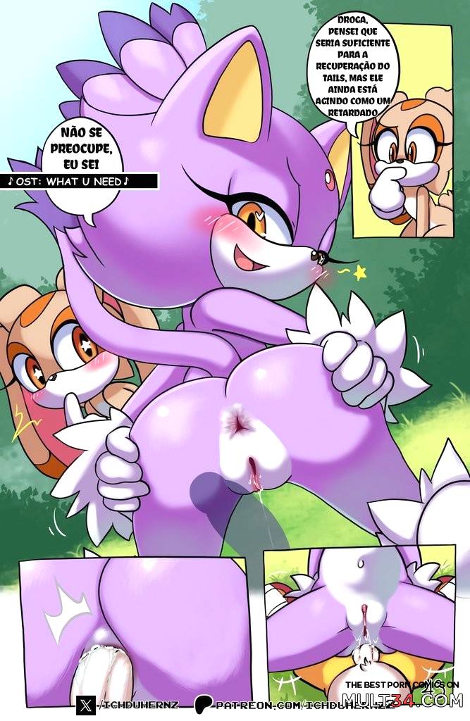 Tails Rush'd Blazy Mix 1-2 - Porn Comics page 43